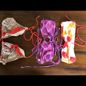 Bathing suit tops - all 3 sold together